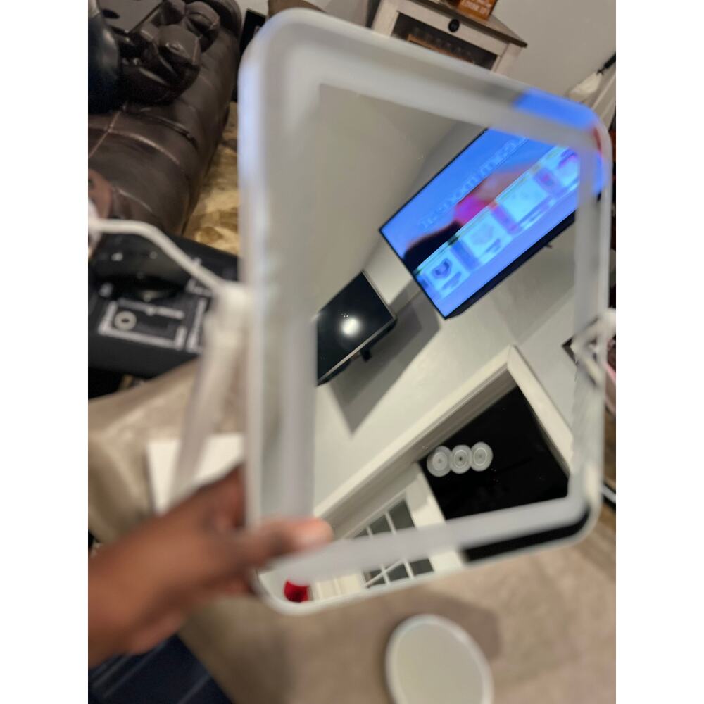 Kcavvi Vanity Mirror With Lights, Height-Adjustable & 360° Rotation, 1/10X - Picture 9 of 17